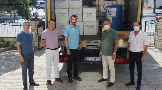 GEBZE TİCARET ODASI MİTSOYA ORMAN YANGINI YARDIMI YAĞDIRIYOR