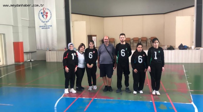 Görme engelli sporcular Niğdede başarı hedefliyor