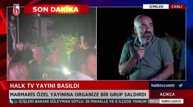 Halk TV yayınına saldırı: Canlı yayını bastılar