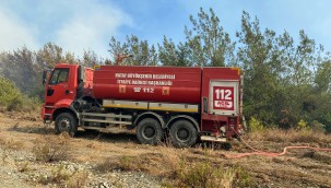 HBB EKİPLERİNDEN DÖRTYOL'DAKİ YANGINA ANINDA MÜDAHALE