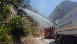 HBB İTFAİYESİNDEN HIZLI MÜDAHALE