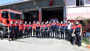 Isparta Belediyesi İtfaiye ekipleri tekrar Antalya'da