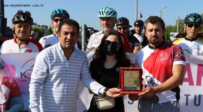 İzmit Belediyesi ile pedallar Cengiz Anaç için çevrildi 