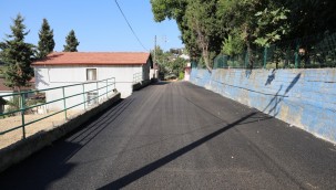 İzmit Belediyesi, Tüysüzler'de de asfalt yolu yeniledi 