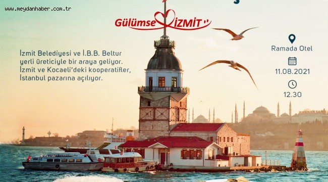  İzmit Belediyesi yarın Beltur ile  Kocaelili üreticileri buluşturuyor