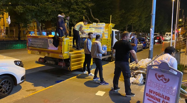 İzmit Belediyesinin yardım aracı Kastamonu'ya ulaştı