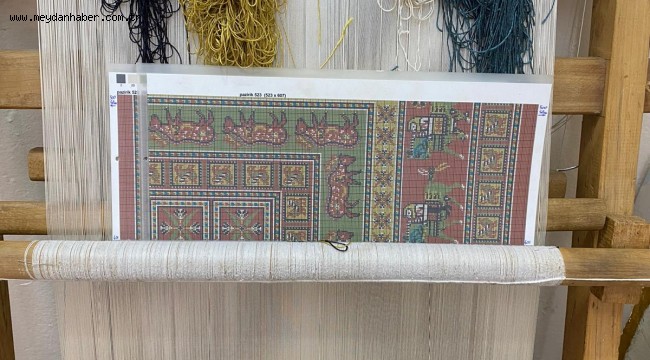İzmitli kadınların alın teri ipek halıya dönüşüyor