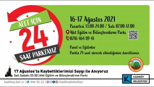 KADIKÖY MARMARA DEPREMİ'Nİ 24 SAAT SÜRECEK BİR PROGRAMLA ANIYOR