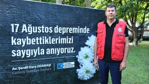 KADIKÖY MARMARA DEPREMİ'Nİ 24 SAAT SÜREN BİR PROGRAMLA ANDI