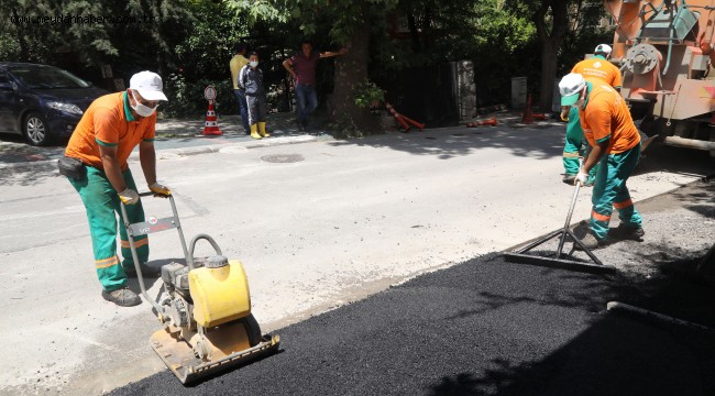 KALDIRIMLAR YENİLENİYOR 