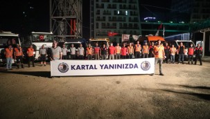 KARTAL BELEDİYESİ'NDEN SEL MAĞDURLARINA YARDIM ELİ