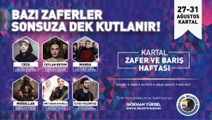 KARTAL BELEDİYESİ'NDEN ZAFER BAYRAMI'NA ÖZEL DEV ORGANİZASYON