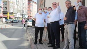 KERİM ÇAVUŞ CADDESİ'NDE ESNAFIN BELİRLEDİĞİ PROJE UYGULANACAK…