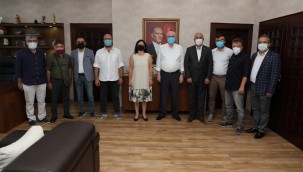 KESK Başkan Kurt'u ziyaret etti