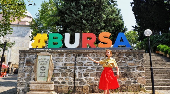 Koreli fenomenler Bursa'yı tanıtıyor