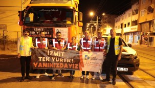  Manavgat'a yardım  tırı yola çıktı