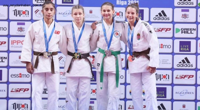 Manisa Sporcu Eğitim Merkezi judocuları Letonyaya damga vurdu