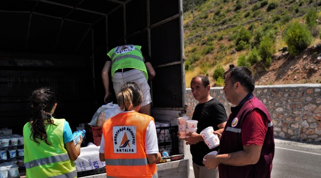 Muratpaşa ekipleri Gündoğmuş'ta