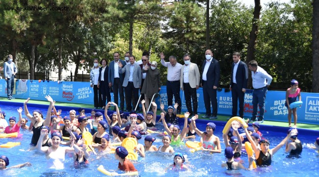 ORHANGAZİ İZNİK GÖLÜ SAHİL PROJESİ TÖRENLE AÇILDI