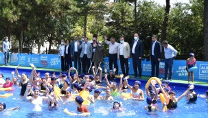 ORHANGAZİ İZNİK GÖLÜ SAHİL PROJESİ TÖRENLE AÇILDI