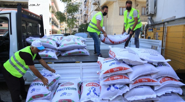 PAMUKKALE BELEDİYESİNDEN YANGIN BÖLGELERİNE TAM DESTEK