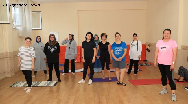 PAMUKKALELİ KADINLAR PİLATES VE JİMNASTİĞİ ÇOK SEVDİ