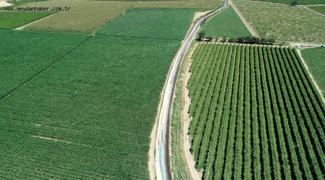 ŞEHZADELER BELEDİYESİ'NDEN OVAYA 25 KM ASFALT