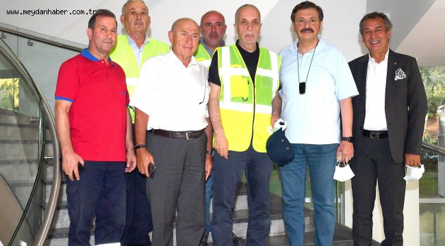 TOBB BAŞKANI HİSARCIKLIOĞLU PAYLAŞTI: REŞİT ÖZER İLE BİRLİKTE...