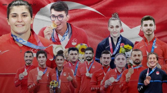 Türkiye 6 branşta ilk kez olimpiyat madalyası kazandı