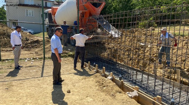 Tüysüzler'e modern futbol sahası geliyor