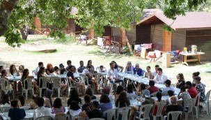 Üniversiteliler Başkan Kılıç'la kampta buluştu