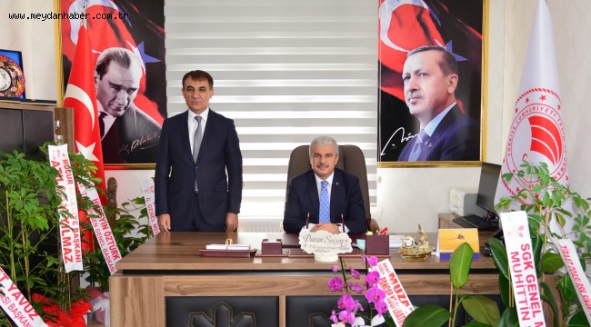 Valimiz Tarım ve Orman Müdürlüğünü Ziyaret Etti  