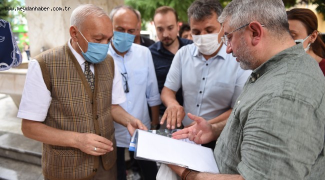 Veli Paşa Hanında inceleme gezisi