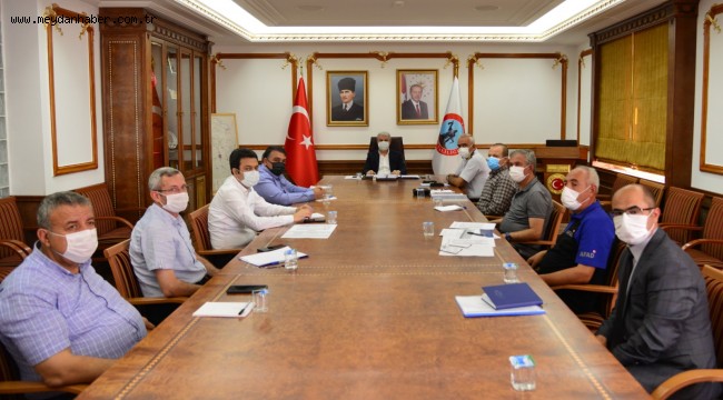 Yardım Kampanyası Koordinasyon Toplantısı Yapıldı