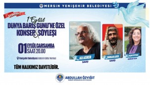 Yenişehir'de Dünya Barış Günü'ne özel konser ve söyleşi