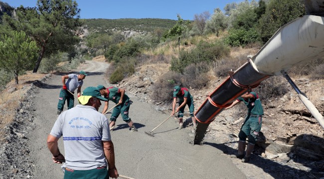 Yol Çalışmaları Kafaca'da Devam Ediyor