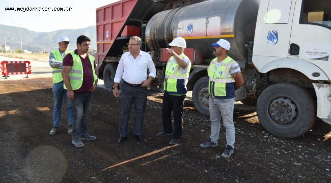 YUNUSEMRE'DEN 6 SOKAKTA SATHİ KAPLAMA ÇALIŞMASI