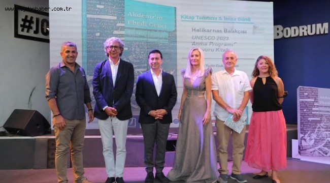 "AKDENİZ'İN EBEDİ GENCİ HALİKARNAS BALIKÇISI" KİTABI TANITILDI