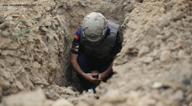 Arazide el bombası bulundu