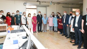 Aşure kazanları sağlıkçılar için kaynadı