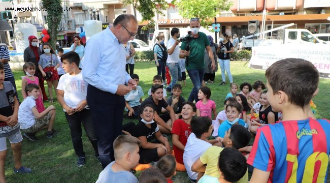Bağ Bozumu ve Kurtuluş Şenliklerinin Keyfini En Çok Çocuklar Yaşadı
