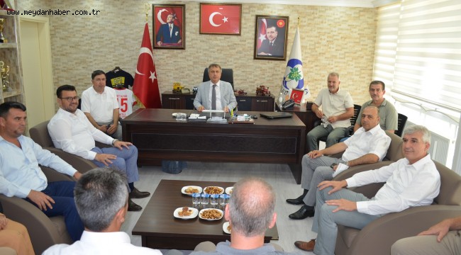 Başkan Alhan, Ak Parti Manisa Milletvekili Akkal'ı Ağırladı