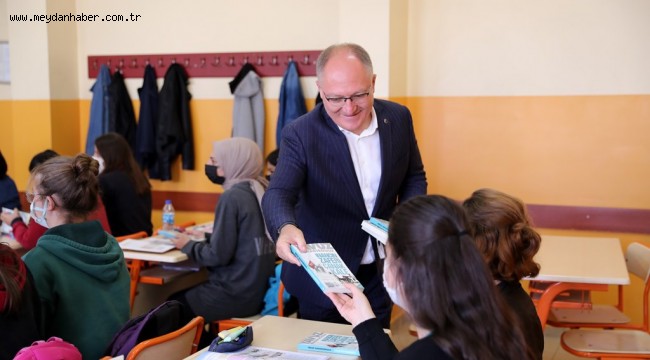 BAŞKAN BİLGİN, ÖĞRENCİLERİN TALEBİNİ YERİNE GETİRDİ...