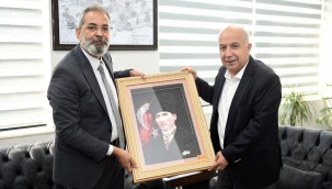 BAŞKAN BOZDOĞAN'DAN İL EMNİYET MÜDÜRÜ ASLAN'A ZİYARET