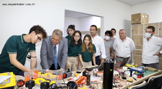 BAŞKAN ÇERÇİ MUCİT ÖĞRENCİLERLE BULUŞTU 