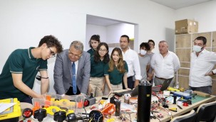 BAŞKAN ÇERÇİ MUCİT ÖĞRENCİLERLE BULUŞTU 