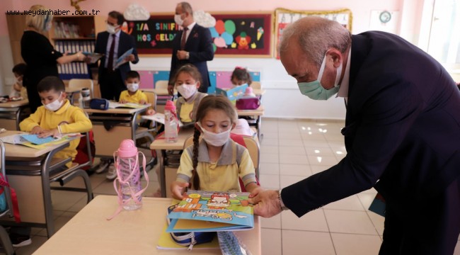 Başkan Esen İlköğretim Haftası'nda Öğrencileri Yalnız Bırakmadı