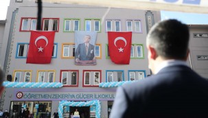 BAŞKAN GÖKHAN YÜKSEL, OKULLARINA KAVUŞAN ÖĞRENCİLERİN HEYECANINA ORTAK OLDU