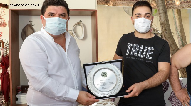 Başkan Kılıç'tan Kuzey Irak gazisine vefa ziyareti