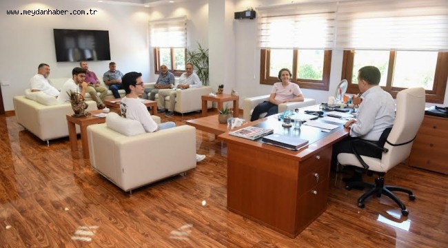 Başkan Özyiğit, Yenişehir'in gururu gençleri ağırladı